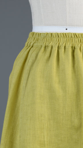 two tone petticoat skirt in dijon mix